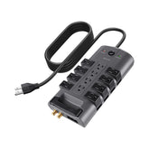 Belkin regleta frontal con 12 tomas y diseño compacto que ahorra espacio