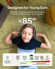 Belkin detalle almohadilla on-ear suave y ajuste cómodo para niños