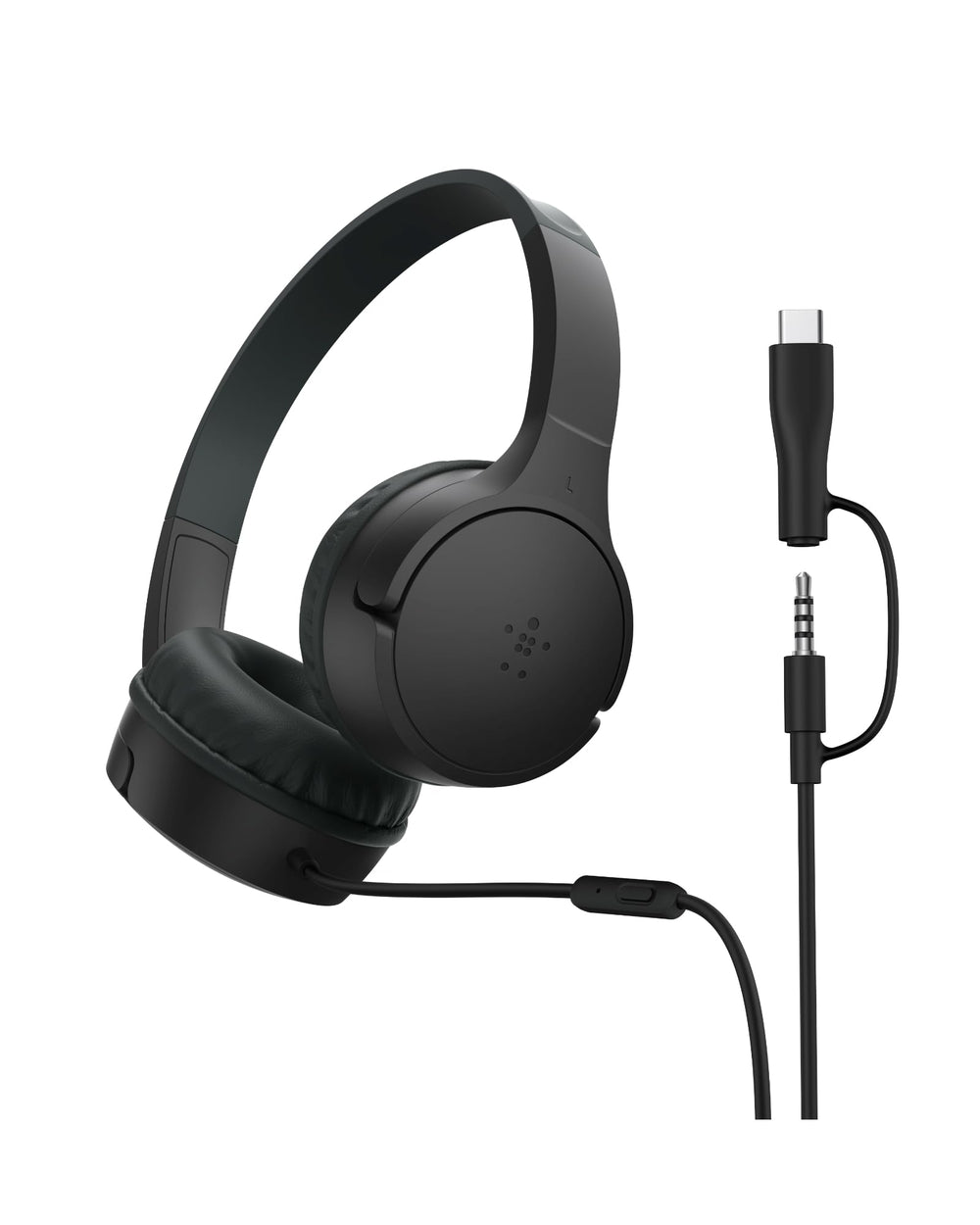 Belkin auriculares SoundForm Mini vista frontal comodidad para niños