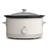 BELLA 6qt front view in oatmilk showing full appliance and finish benefit