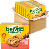 belVita frente de empacado mostrando 30 paquetes y beneficio de conveniencia