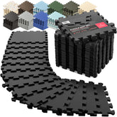 BeMaxx front packaging showing full 18-piece mat kit and benefits