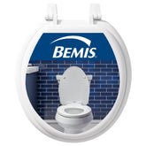 Bemis asiento 400TTA frontal paquete mostrando color y acabado brillante