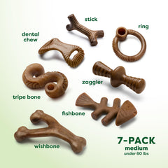 Benebone close-up of nylon ridges illustrating long-lasting texture benefits