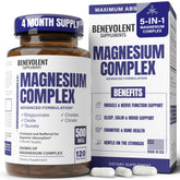 Benevolent front bottle shot showing label and capsule count benefiting informed purchase