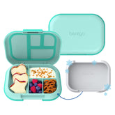 Bentgo front packaging showing bento box features and benefits