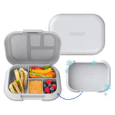 Bentgo front view showing compact, durable lunchbox and easy-carry benefit