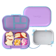 Bentgo front view showing compact lunch box and secure latch for easy carrying