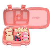Bentgo front packaging showing colorful bento box and benefits