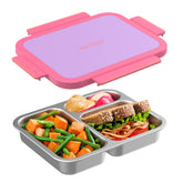 Bentgo front view packaging showing compact leak-proof lunch box benefit