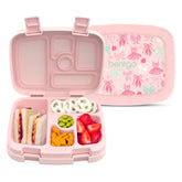 Bentgo front view showing prints and secure lid for easy packing