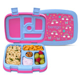 Bentgo front packaging showing colorful prints and compact design benefit portability