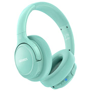 BERIBES front view showing over-ear headset and foldable design for portability