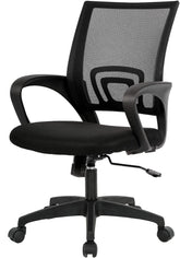 BestOffice vista frontal de la silla mostrando diseño ergonómico y soporte