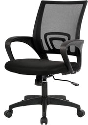 BestOffice vista frontal de la silla mostrando diseño ergonómico y soporte