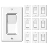 BESTTEN interruptor frontal con placa mostrando acabado elegante