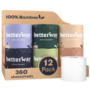 Betterway front packaging showing 12-pack and eco messaging for convenience