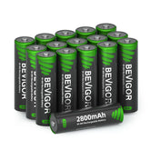 BEVIGOR pack frontal mostrando las 16 pilas y conveniencia inmediata