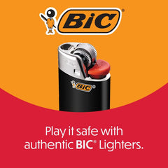 BIC lighter detail of child-resistant mechanism enhancing safety