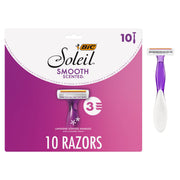 BIC Soleil 3 frontal del paquete mostrando 10 unidades y colores pastel que facilitan identificación