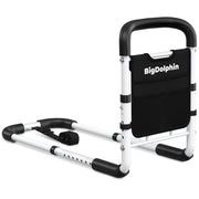 BigDolphin barandilla frontal mostrando estructura y soporte firme