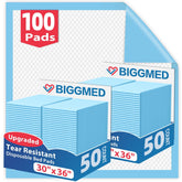 BIGGMED empaque frontal mostrando 100 unidades y beneficio de protección