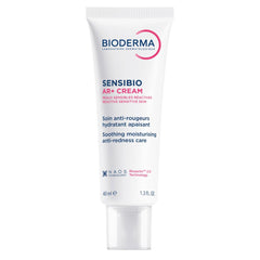 Bioderma Sensibio AR crema vista frontal con etiquetado claro y beneficios