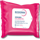 Bioderma envase frontal con 25 toallitas, práctico para llevar