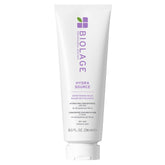 Biolage envase frontal mostrando tamaño y diseño, hidratación visible