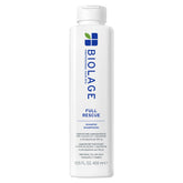 Biolage bottle front view showing product and fuller-hair benefit