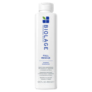 Biolage bottle front view showing product and fuller-hair benefit