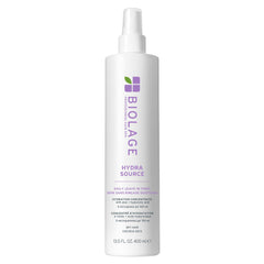 Biolage frasco frontal mostrando diseño y beneficio hidratación inmediata