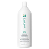 Biolage botella frontal 1L mostrando tamaño y diseño ecológico