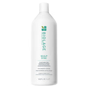 Biolage botella frontal 1L mostrando tamaño y diseño ecológico