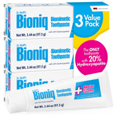 Bioniq frente del empaque mostrando la marca y beneficio de remineralización