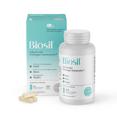 Biosil front packaging showing 120 capsules and clear product branding for confidence