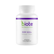 Biote DIM SGS+ front packaging showing bottle for easy identification and storage