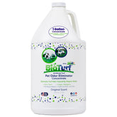 BioTurf front bottle showing one-gallon concentrate and packaging benefit