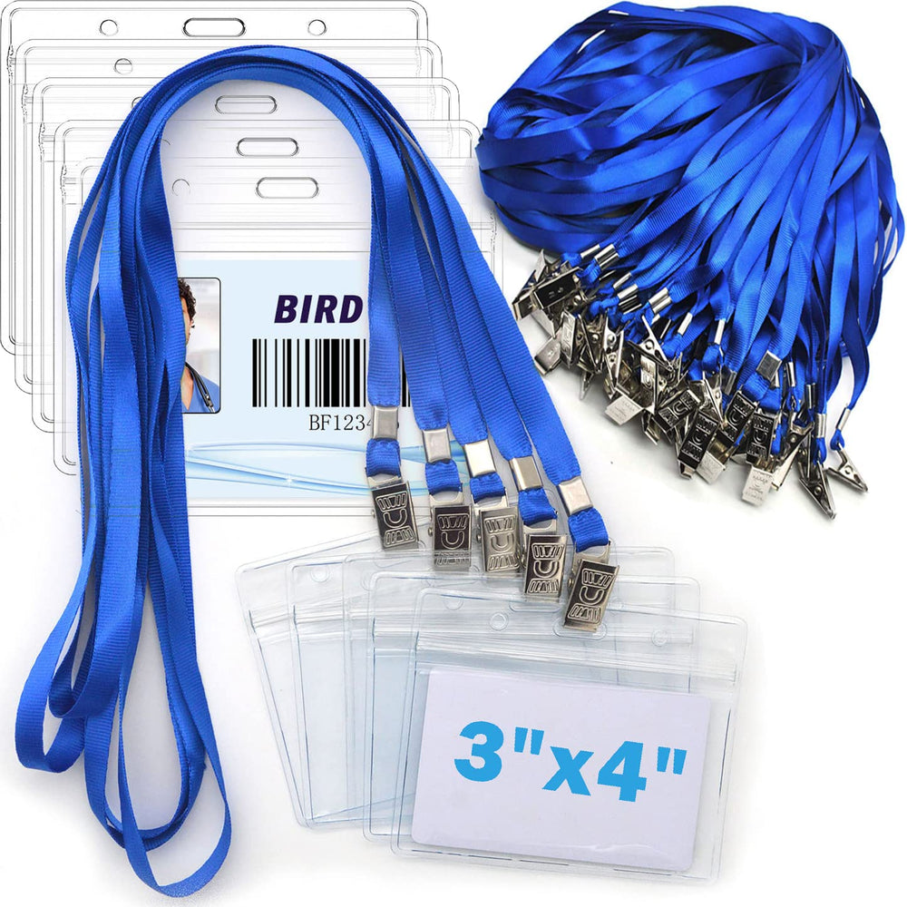 Bird Fiy vista frontal del paquete con 50 fundas y cordones, solución práctica