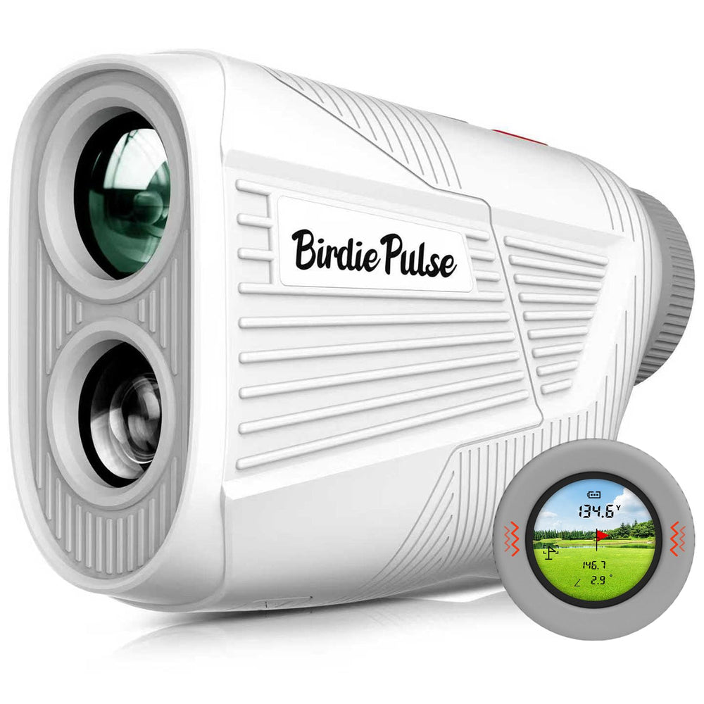 BIRDIEPULSE front view showing compact design and ergonomic grip plus reliable handling