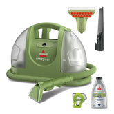 BISSELL Little Green frontal mostrando diseño portátil y fácil agarre