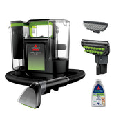 BISSELL Little Green Max front view showing compact design and portability benefit