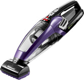 Bissell front view handheld vacuum showing compact design and easy grip for quick cleaning