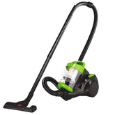 Bissell Zing front view showing compact canister and handle for easy carrying