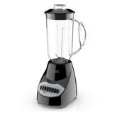 BLACK+DECKER front view of blender showing controls and compact base for countertop convenience