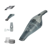 BLACK+DECKER dustbuster vista frontal mostrando diseño compacto y fácil agarre