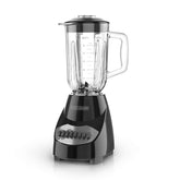 BLACK+DECKER blender front view showing compact base and jar for stable daily use