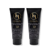 BLACK GIRL SUNSCREEN front packaging showing two travel tubes and SPF 30 protection