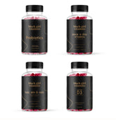 Black Girl Vitamins front packaging showing bundle and clear benefits