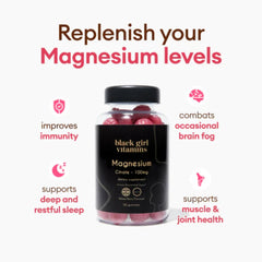 Black Girl Vitamins gomita en mano mostrando facilidad de uso